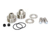 3 Degree Raked Mid Glide Triple Tree Kit - Chrome. Fits Dyna 2006-2017