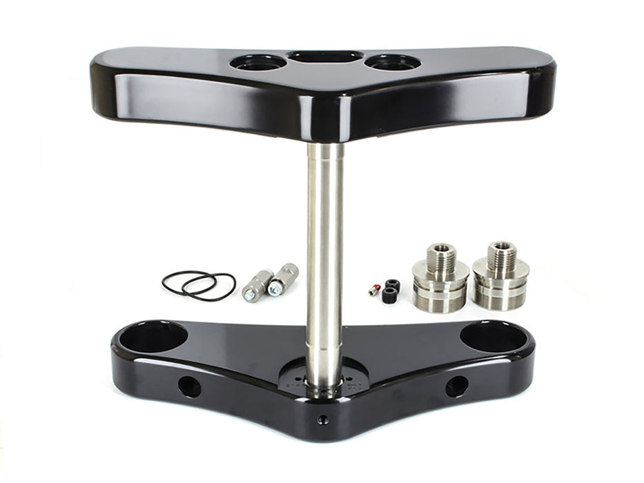 3 Degree Raked Wide Glide Triple Tree Kit - Black. Fits Breakout 2013-2017.