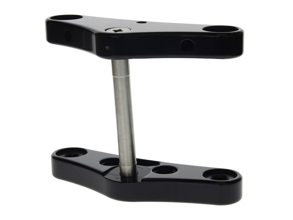 5 Degree Raked Wide Glide Conversion Triple Tree Kit - Black. Fits Rocker 2008-2010 with 23in. Wheel Conversion.