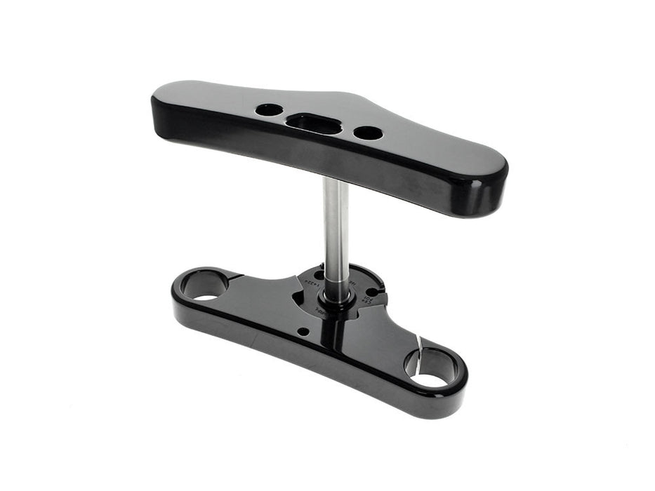 6 Degree Raked Wide Glide Triple Tree Kit - Black. Fits Breakout 2018up.