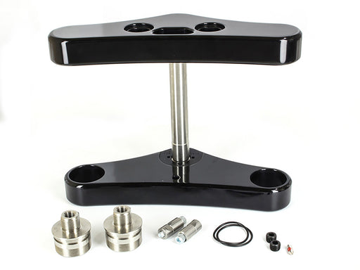 6 Degree Raked Wide Glide Triple Tree Kit - Black. Fits Breakout 2013-2017 with 26in. Wheel Upgrade.