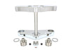 3 Degree Raked Wide Glide Conversion Triple Tree Kit - Chrome. Fits Rocker 2008-2010.