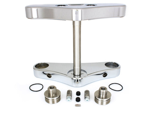 3 Degree Raked Wide Glide Triple Tree Kit - Chrome. Fits Breakout 2013-2017.