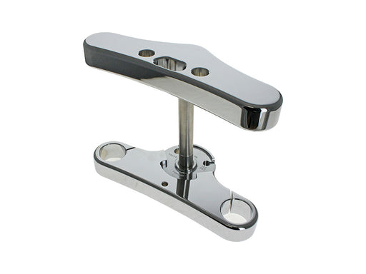 5 Degree Raked Wide Glide Triple Tree Kit - Chrome. Fits Breakout 2018up.