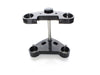 6 Degree Raked Triple Tree Kit - Black. Fits V-Rod 2012-2017 with OEM Inverted Front End & 23in. Wheel Upgrade.