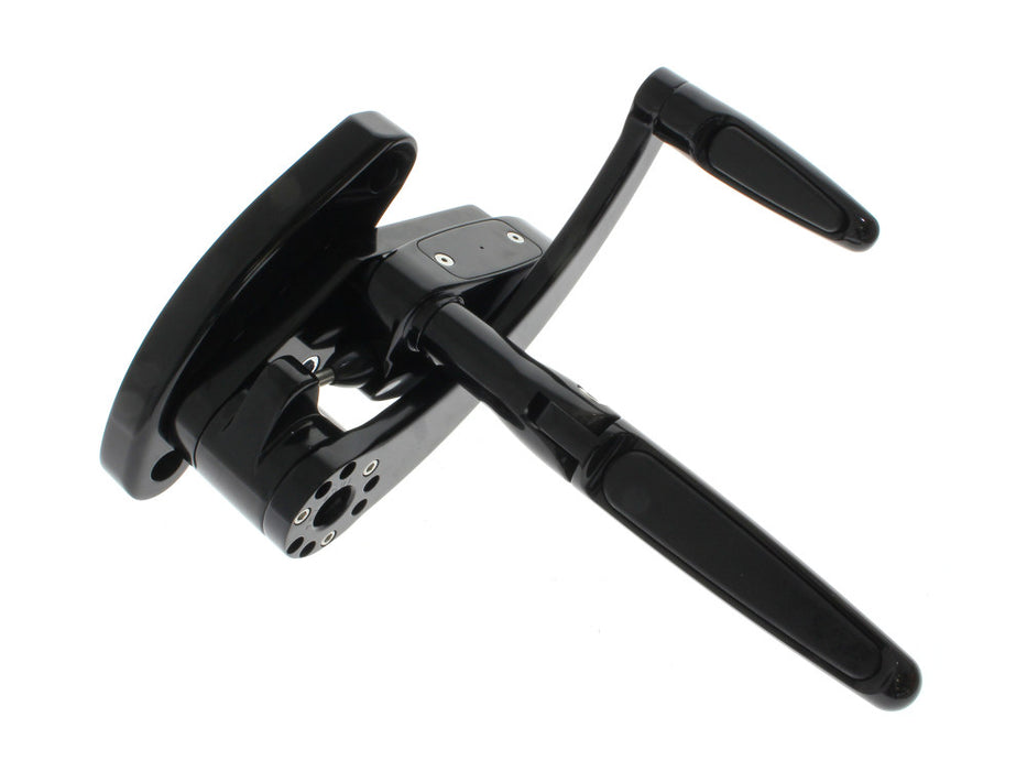 Forward Controls - Rubber Inlay - Black. Fits Softail 2018up. Length Adjustable.