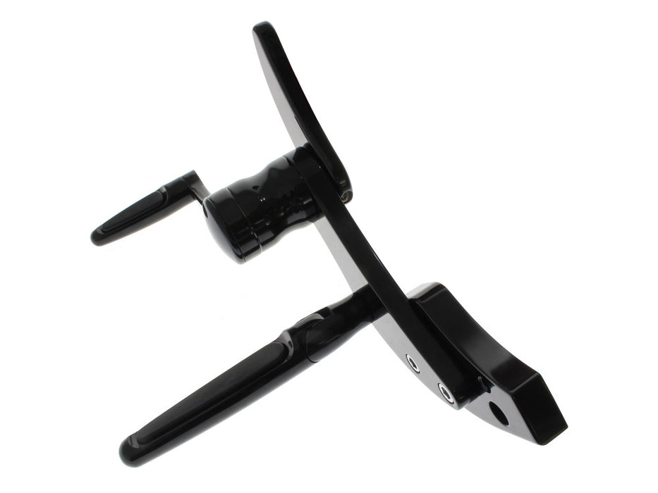 Forward Controls - Rubber Inlay - Black. Fits Softail 2018up. Length Adjustable.