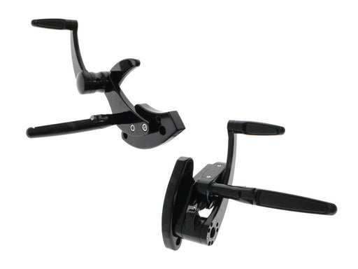 Forward Controls - Rubber Inlay - Black. Fits Softail 2018up. Length Adjustable.