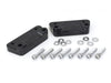 Fender Spacer Kit - Black. Fits Touring 1984-2013 with 21in. or 23in. Wheel & OEM Fender