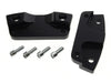 Fender Spacer Kit - Black. Fits Touring 2014-2023 with 21in. Wheel & OEM Fender