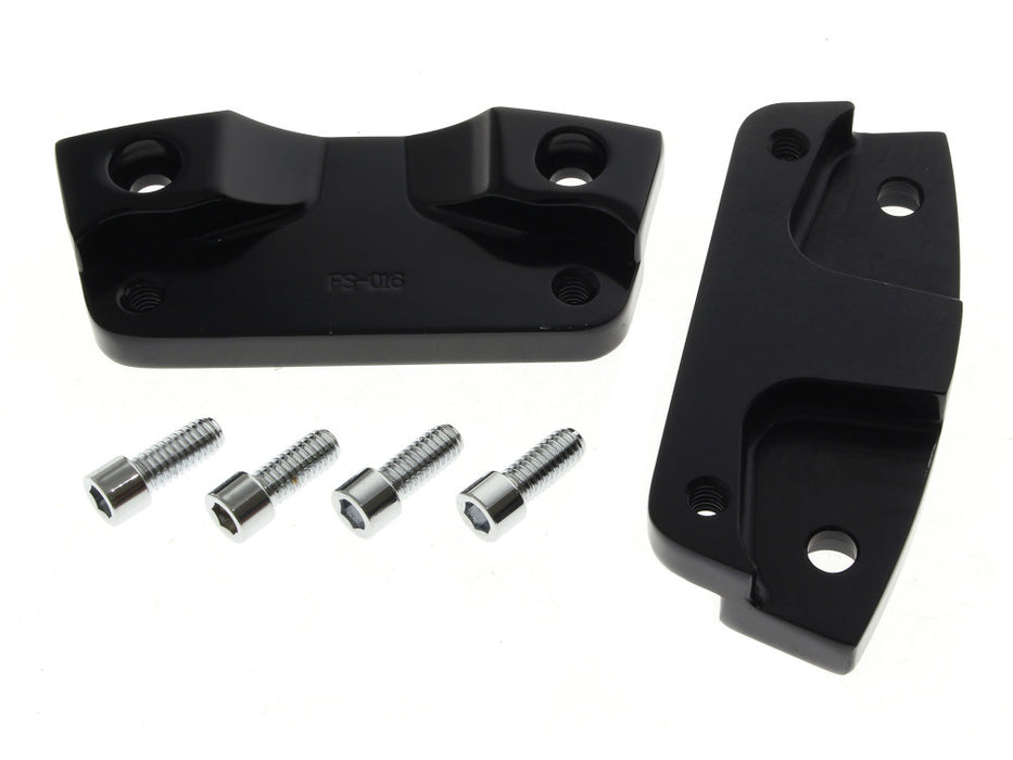 Fender Spacer Kit - Black. Fits Touring 2014-2023 with 21in. Wheel & OEM Fender