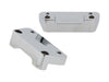 Fender Spacer Kit - Chrome. Fits Touring 1984-2013 with 21in. or 23in. Wheel & OEM Fender