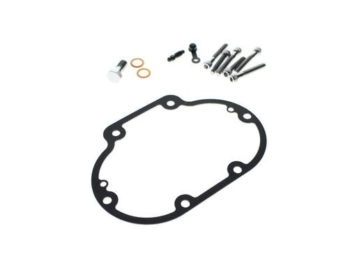 Smooth Hydraulic Clutch Cover - Black. Fits Softail 2007up, Dyna 2006-2017 & Touring 2007-2013.