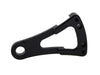 Rear Driveside 4 Piston Caliper & Mounting Bracket - Black. Fits Custom with 1in. Axle.
