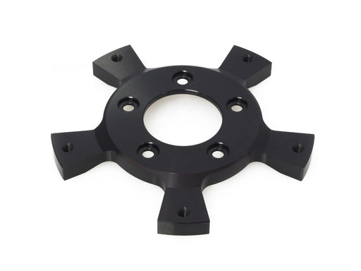 Rotor Adaptor. Adapts OEM Five Spoke Mount Rotors on to Hub Mount Rotor Wheels - Black. Fits Most Touring 2014-2023