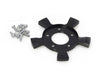Rotor Adaptor. Adapts OEM Five Spoke Mount Rotors on to Hub Mount Rotor Wheels - Black. Fits Most Touring 2014-2023