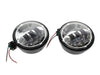 4-1/2in. LED Passing Lamp Inserts - Chrome.