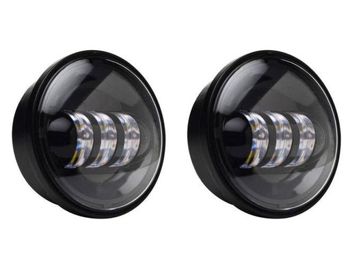 4-1/2in. LED Passing Lamp Inserts - Black.