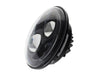 7in. 80w LED HeadLight Insert with Halo - Black. Fits Most H-D, Indian Chief Classic & Dark Horse Models with 7in. Headlight.