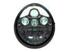 5-3/4in. LED HeadLight Insert with DRL - Chrome. Fits Night Rod Special 2012-2017 & Muscle 2009-2017.