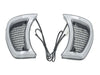 FusionFX LED Vent Inserts With Amber & White LED's. Fits Road Glide 2015-2023.
