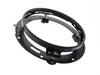 7in. Headlamp Insert Adaptor Bracket - Black. Fits All 2013 earlier Touring & all FreightTrain Nacelle.