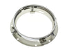 7in. Headlamp Insert Adaptor Bracket - Chrome. Fits All 2013 earlier Touring & all FreightTrain Nacelle.