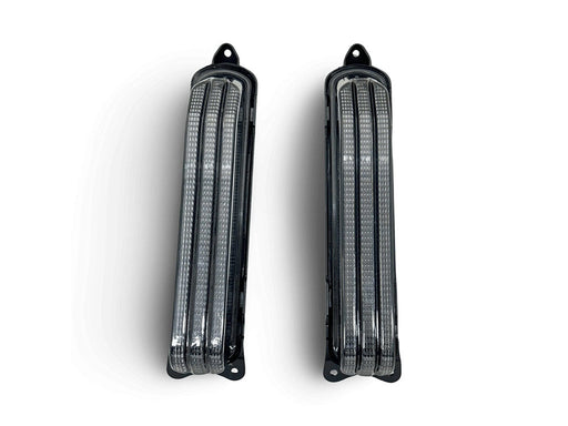 LED CVO Taillight Panels - Red Run/Brake, Amber Turn, Smoke Lenses. Fits CVO Touring 2014up.