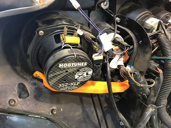 Hogtunes XL, 225 Watt Amp x 2 Speaker Kit. Fits Street Glide 2006-2013 & Electra Glide Classic 1998-2011