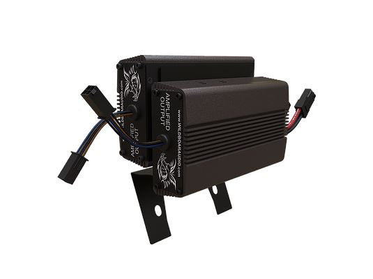 Wild Boar, 600 Watt Amp x 4 Speaker Kit & Saddlebag Lids. Fits Road Glide 2015-2023