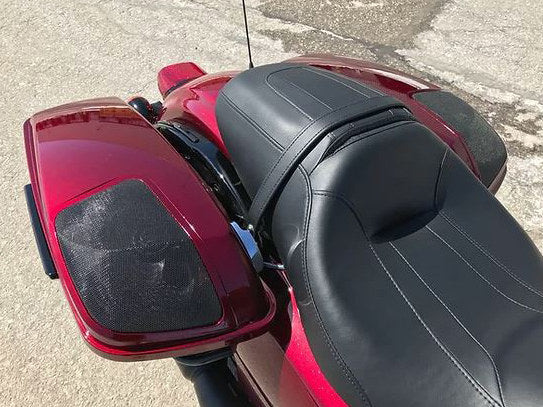Wild Boar, 600 Watt Amp x 4 Speaker Kit & Saddlebag Lids. Fits Street Glide 2014-2023