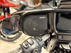 Upgraded Metal Mesh Speaker Grills - Black. Fits Street Glide 2024up