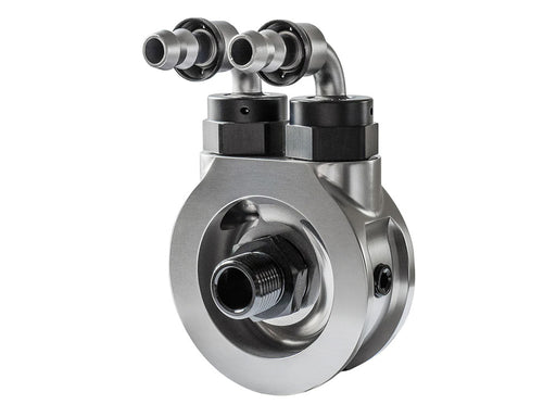 Oil Cooler Adaptor with By-pass. Fits Evolution Big Twin 1984-1999, Sportster 1986-2021 & Buell