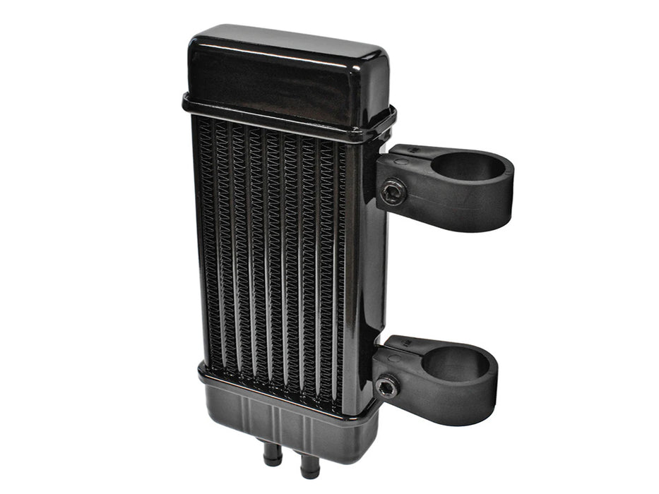 10-Row Vertical Wideline Oil Cooler Kit. Fits Sportster 1986-2021