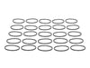 Transmission Main Drive Gear Quad Seal - Pack of 25. Fits 5Spd Big Twin 1984-2006.