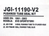 Push Rod Tube O'Ring Kit. Fits Sportster 1991-2003.