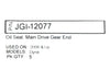 Main Drive Gear End Seal - Pack of 5. Fits 6Spd Big Twin 2006up.