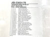 Transmission Gasket Kit. Fits 4Spd Big Twin 1936-1986.