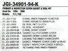 Primary Cover Gasket Kit. Fits FXR & Touring 1994-2006.