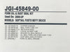 41mm Fork Seal Kit. Fits Softail Deuce 2000-2007.