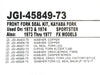 35mm Fork Seal Kit. Fits Sportster & FX 1973-1976.