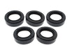 Wheel Bearing Seals & Swing Arm Seals - Pack of 5. Fits most 4Spd Big Twin 1973-1982