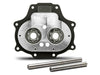 Trapdoor with Wide Bearing Upgrade - Black. Fits Big Twin 2007up with OEM 6 Speed Transmission.