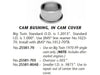Cam Cover Bushing. Fits Big Twin 1970-1999.