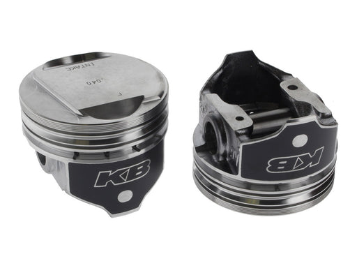 +.040in. Dome Top Pistons with 9.6:1 Compression Ratio. Fits Big Twin 1984-1999 with Evo Engine.