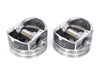Std Flat Top Pistons with 9.3:1 Compression Ratio. Fits Twin Cam 1999-2006 with Big Bore 88ci to 95ci Conversion.