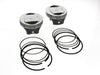 Std Dome Top Pistons with 10.0:1 Compression Ratio. Fits CVO Twin Cam 2007-2017 with 110ci Engine & 'S' Models with 110ci Engines.