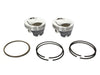 Std Dome Top Pistons with 10.5:1 Compression Ratio. Fits Twin Cam 1999-2006 88ci to 95ci Conversion.