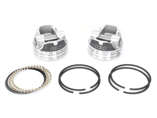 +.010in. Dome Top Pistons with 9.5:1 Compression Ratio. Fits Big Twin 1984-1999.