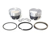 +.020in. Dome Top Pistons with 10.5:1 Compression Ratio. Fits Big Twin 1984-1999.